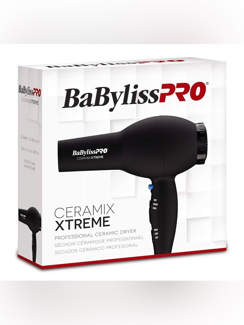 BaBylissPRO Ceramic Xtreme Hair Dryer - NEW!